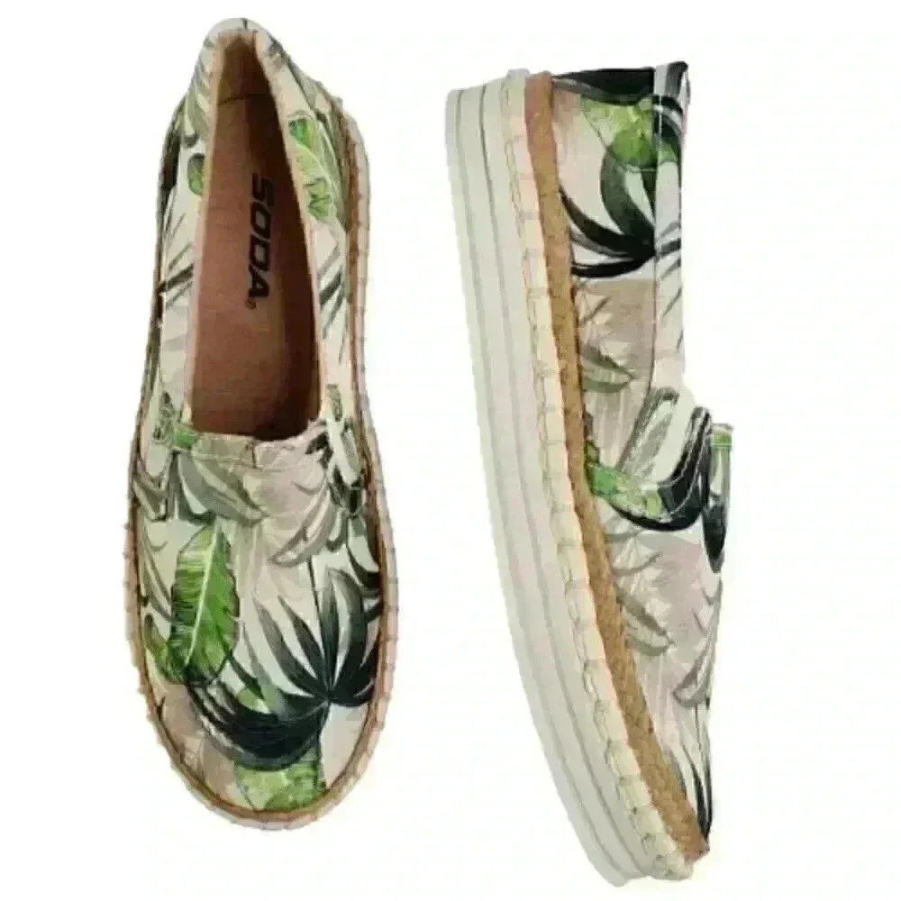 Soda Phenix Women's Espadrilles Slip-On Loafer